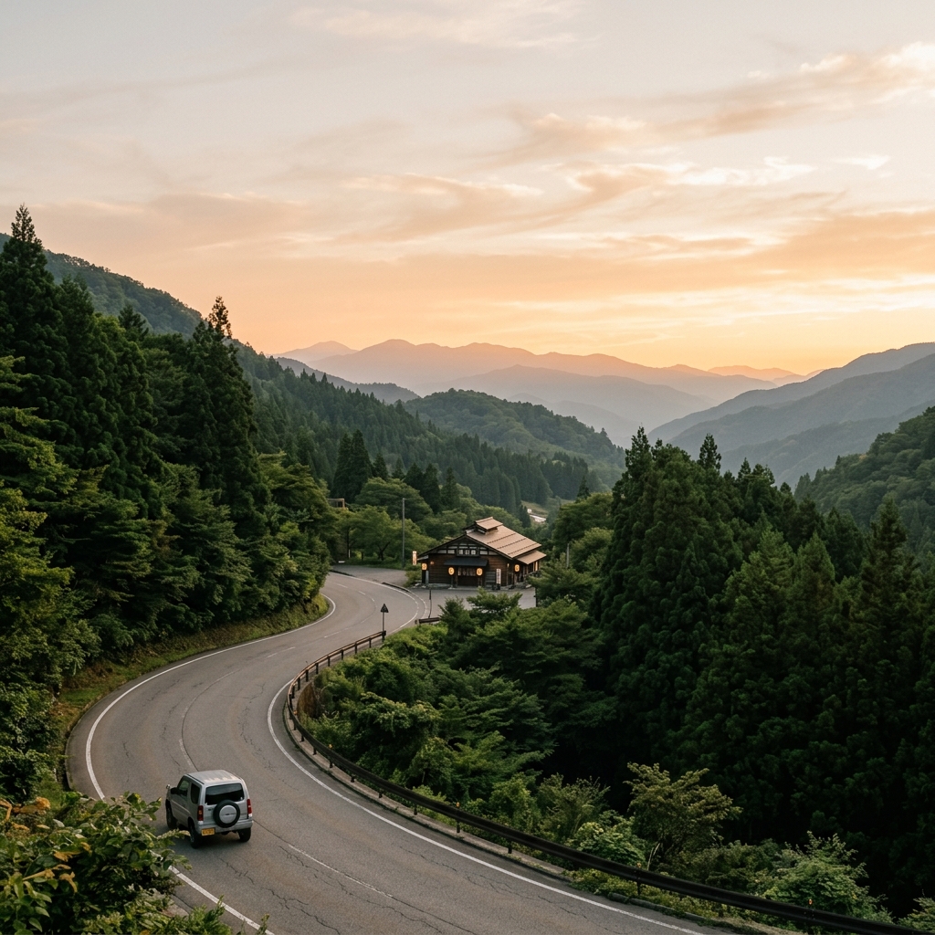 ドライブ・旅行シーン